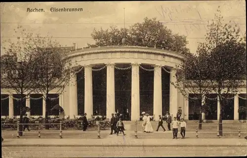 Ak Aachen in Nordrhein Westfalen, Elisenbrunnen