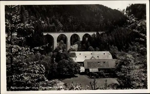 Ak Breitnau im Schwarzwald, Ravennabrücke, Höllental