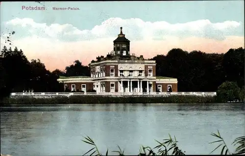 Ak Potsdam in Brandenburg, Blick zum Marmor Palais