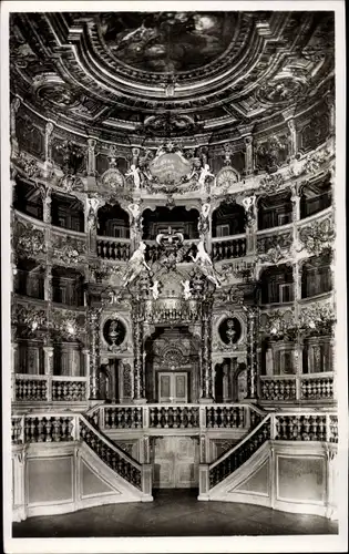 Ak Bayreuth in Oberfranken, Markgräfl. Opernhaus