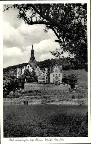 Ak Bad Hönningen am Rhein, Schloss Arenfels