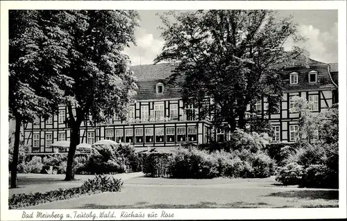 Ak Bad Meinberg am Teutoburger Wald, Kurhaus zur Rose