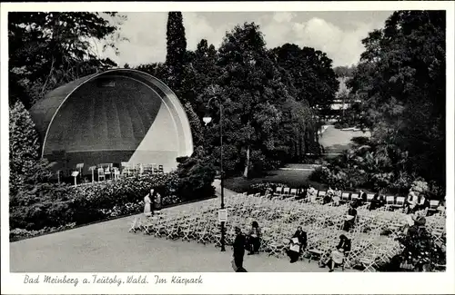 Ak Bad Meinberg am Teutoburger Wald, Im Kurpark