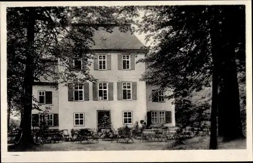 Ak Schwarzburg in Thüringen, Waldgaststätte Fasanerie