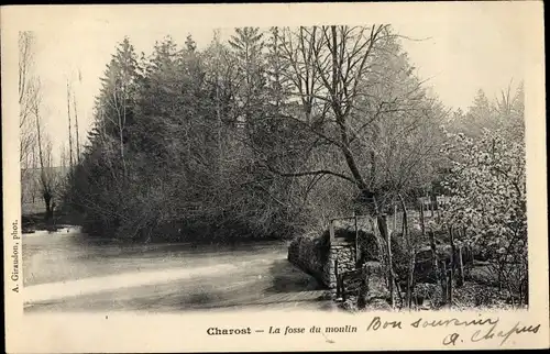 Ak Charost Cher, La fosse du moulin