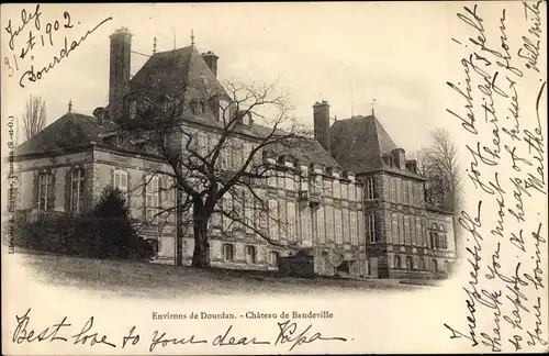 Ak Saint Cyr sous Dourdan Essonne, Chateau de Bandeville