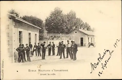 Ak Saint Maixent Deux Sevres, Ecole Militaire d'Infanterie, Avant la colle