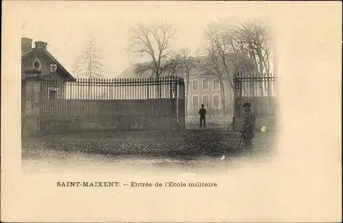 Ak Saint Maixent Deux Sevres, Entree de l'Ecole Militaire