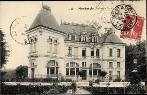 Ak Montargis Loiret, La Caisse d'Epargne