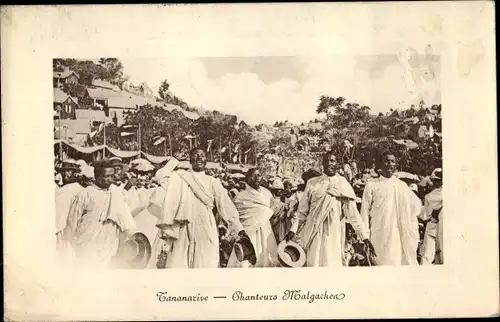 Ak Antananarivo Tananarive Madagaskar, Chanteurs Malgaches