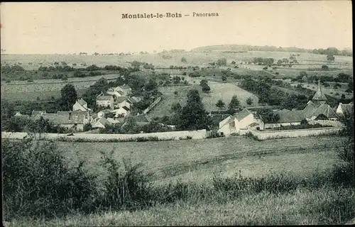 Ak Montalet les Bois Yvelines, Panorama