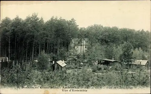 Ak Arbonne Seine et Marne, Teilansicht