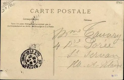 Ak La Frette Val d’Oise, Vue sur la Seine