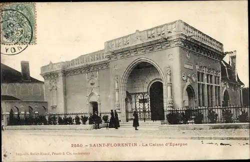 Ak Saint Florentin Yonne, Caisse d'Epargne