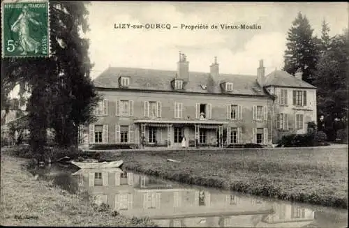 Ak Lizy sur Ourcq Seine et Marne, Propriete de Vieux Moulin