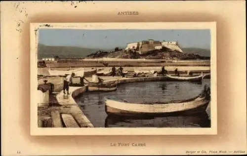 Ak Antibes Alpes Maritimes, Le Fort Carré