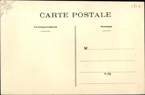 Ak Seiches Maine et Loire, Vue Générale de Mathefon