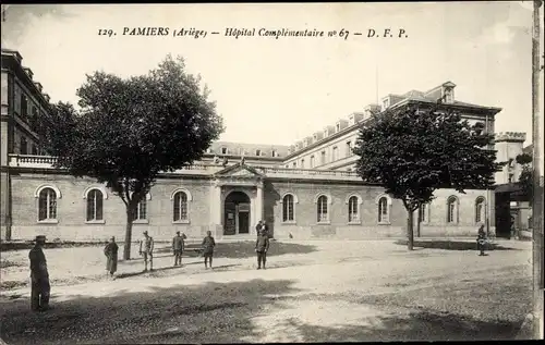 Ak Pamiers Ariège, Hôpital Complémentaire Nr. 67