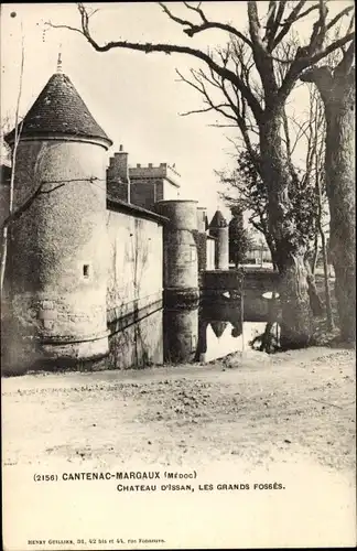 Ak Margaux Gironde, Chateau d'Issan, les grands Fosses