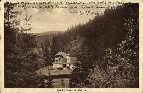 Ak Gehlberg in Thüringen, Glöckchen im Tal, Waldpartie