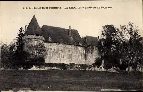 Ak Lardin Dordogne, Chateau de Peyraux
