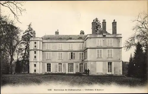Ak Châteaudun Eure et Loir, Chateau d'Ancise