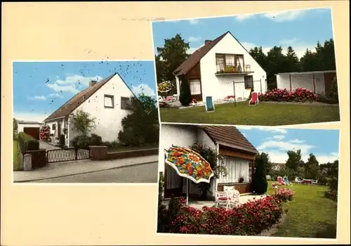 Ak Mölln im Herzogtum Lauenburg, Haus mit Garten