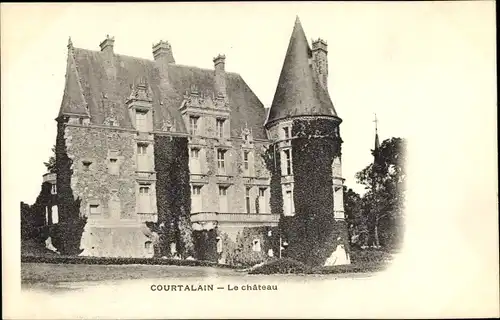 Ak Courtalain Eure-et-Loir, Le Chateau