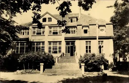 Ak Ostseebad Ahlbeck Heringsdorf auf Usedom, Gaststätte Idyll am Wolgastsee