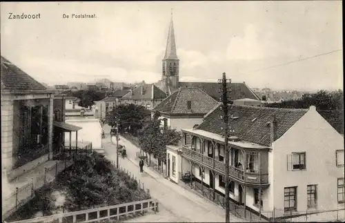 Ak Zandvoort Nordholland, De Poststraat