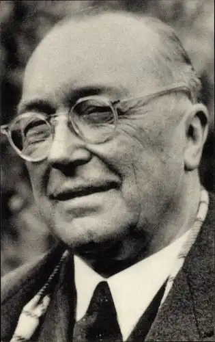 Ak Flämischer Schriftsteller Hermann Teirlink, Portrait