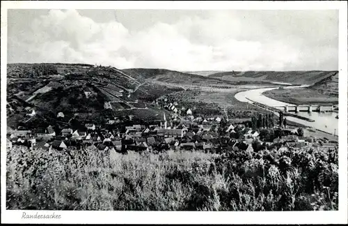 Ak Randersacker Würzburg am Main Unterfranken, Gesamtansicht, Gasthof zur Linde