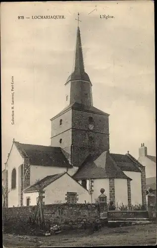 Ak Locmariaquer Morbihan, L'Eglise