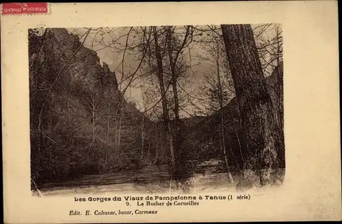 Ak Tarn, Les Gorges du Viaur de Pampelonne a Tanus, La Rocher de Corneilles