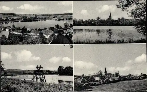 Ak Neukirchen Malente in Ostholstein, Partie am Teich