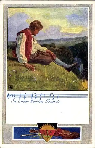 Lied Ak In einem kühlen Grunde, Deutscher Schulverein Nr. 371