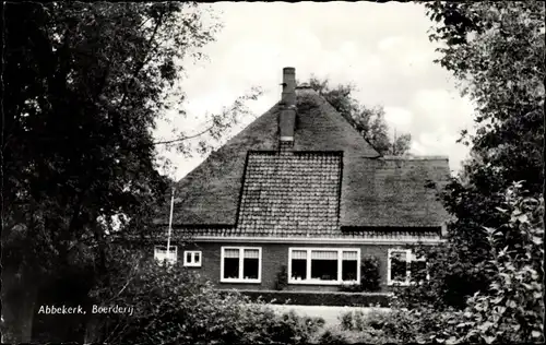 Ak Abbekerk Nordholland Niederlande, Boerderij