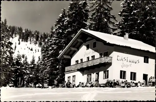 Ak Berwang in Tirol, Gasthaus Jäger, Jägerhaus