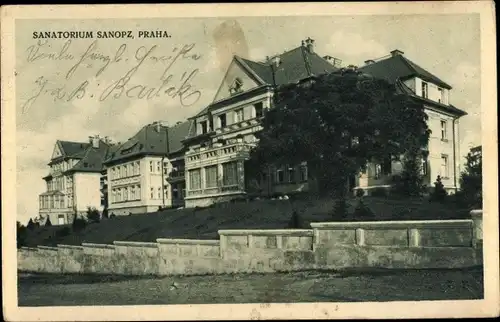 Ak Praha Prag Tschechien, Sanatorium Sanopz