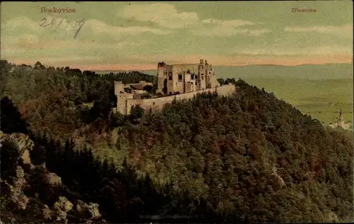 Ak Boskovice Boskowitz Südmähren, Zricenina