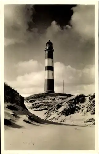 Ak Insel Amrum in Nordfriesland, Leuchtturm
