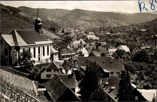 Ak Durbach in Baden Württemberg, Blick auf den Ort, Kirche