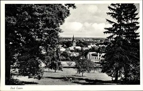 Ak Bad Essen in Niedersachsen, Blick auf den Ort