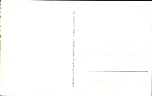 Ak Bad Ems an der Lahn, Panorama, Vogelschau