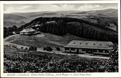 Ak Werdohl im Sauerland, Walter Borbet Stiftung, Jacob Mayer, Louis Baare Haus