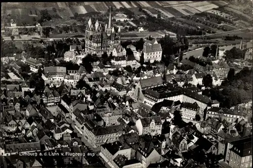 Ak Limburg an der Lahn, Fliegeraufnahme