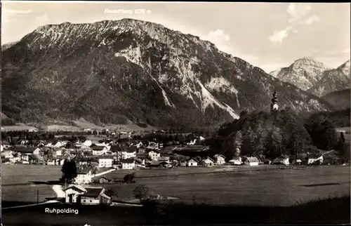 Ak Ruhpolding in Oberbayern, Panorama