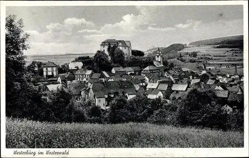 Ak Westerburg im Westerwald, Panorama