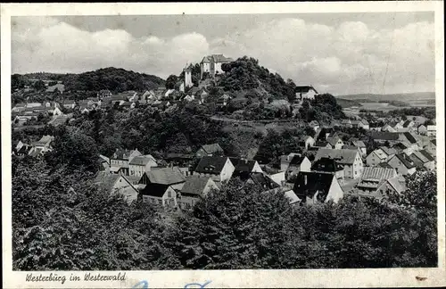 Ak Westerburg im Westerwald, Panorama
