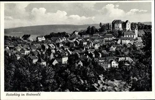 Ak Westerburg im Westerwald, Panorama